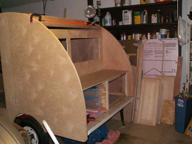 Upper bulkhead/cabinet face dry fit