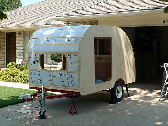 Insulated and ready for roof skin #2