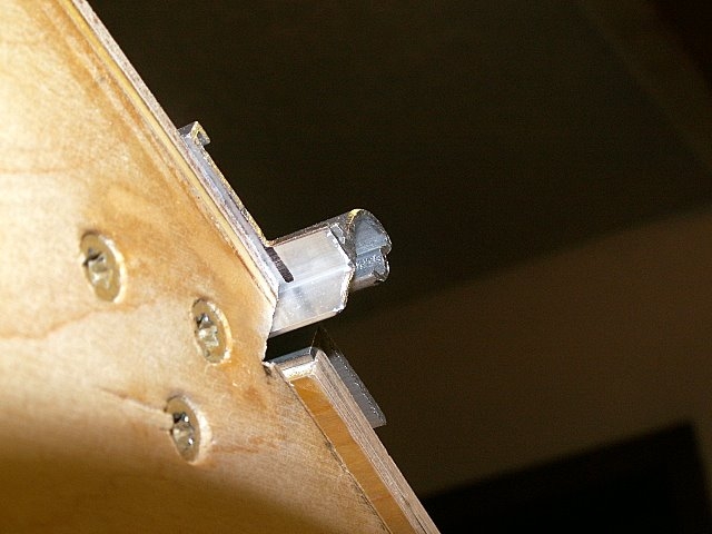 Another close up of Hurricane Hinge & edge of hatch