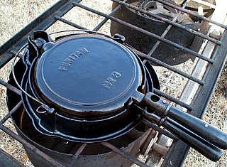 Seasoned Waffle Iron