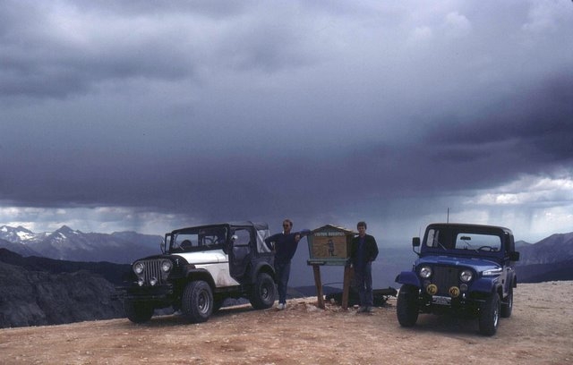 On Imogene Pass