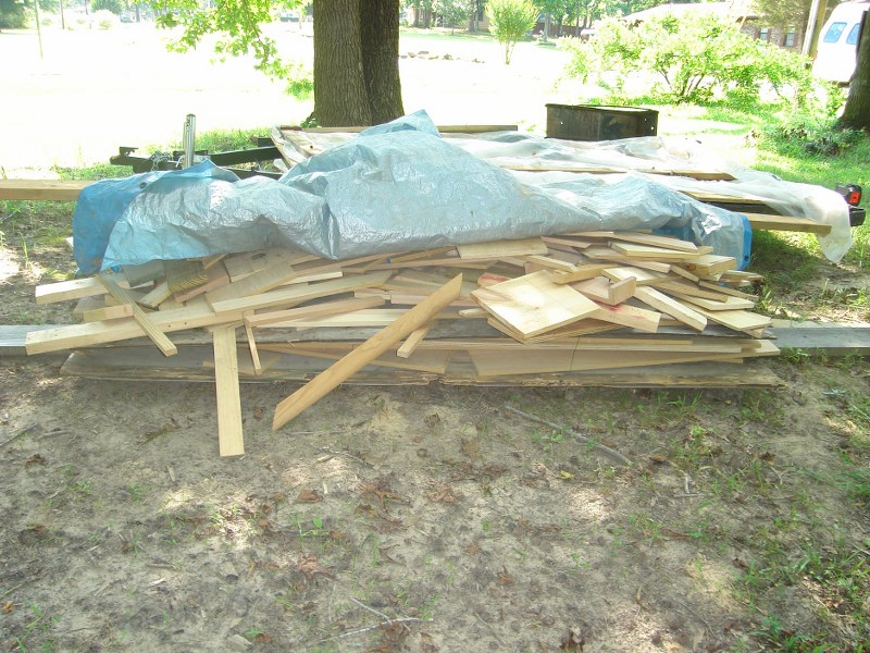 donated lumber