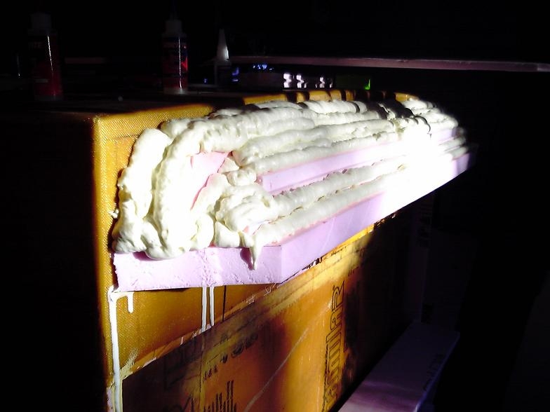 side view of fresh foam