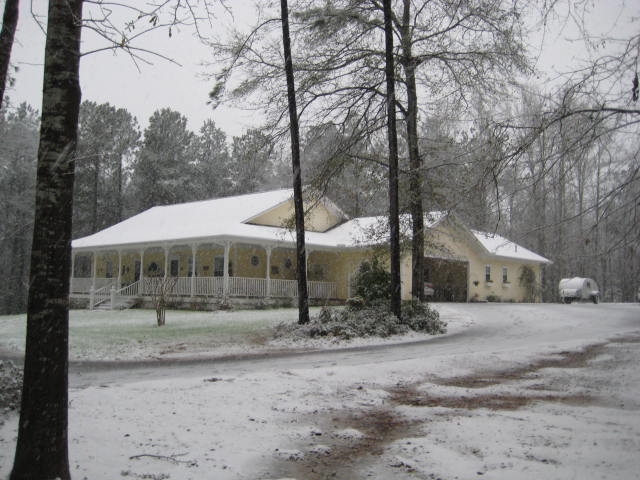 Mississippi snow
