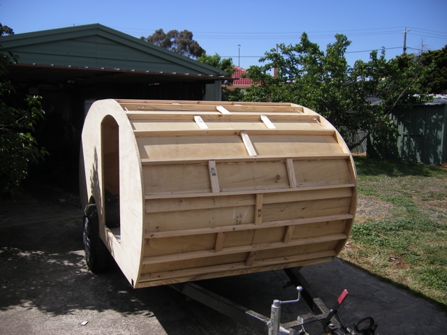 Interior ply installed