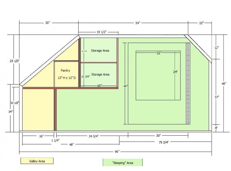 8' X 4' Profile