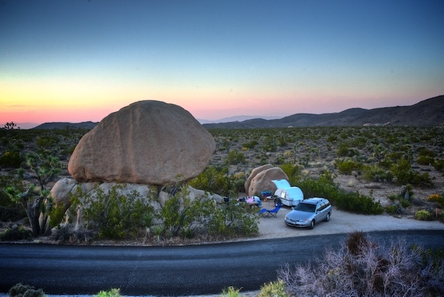 Joshua Tree Bell Campsite