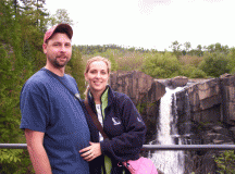 brandy and i at High Falls