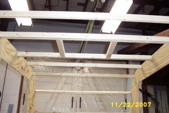 Framing for roof vent