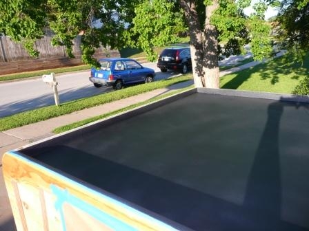 automotive undercoating applied