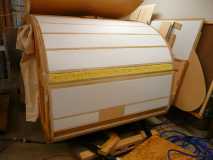 3/4 done with insulation on the front
