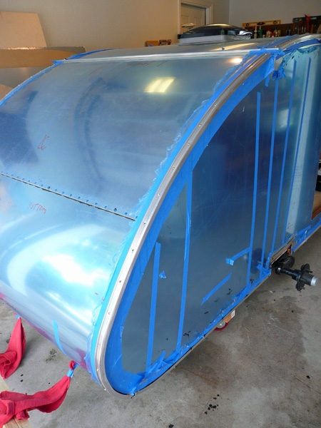 hatch trim installed