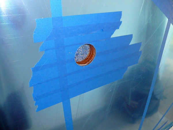 also cut out opening for electrical inlet