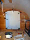 interior view of door surround