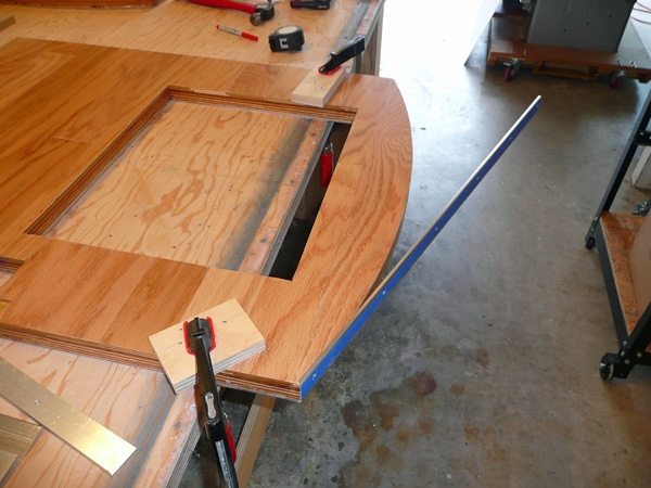 installing trim around door edges