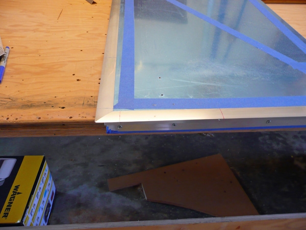 another view of t-molding corner