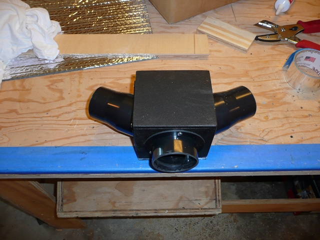 plenum splitter for supply air