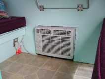 A/C Installation Under Dinette