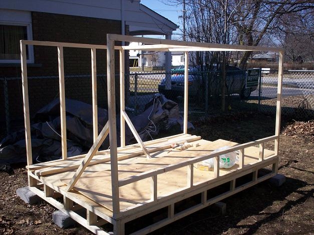 Framing started