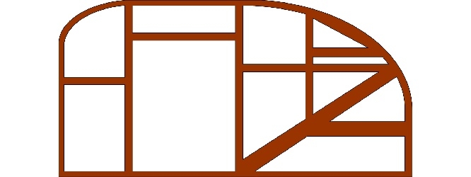 weight relieved plywood frame idea?