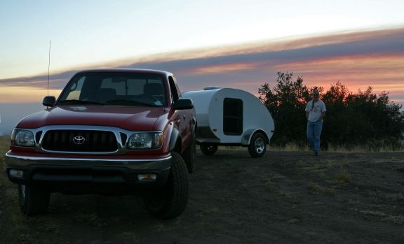 Perfect spot to watch the sunset and the meteor shower