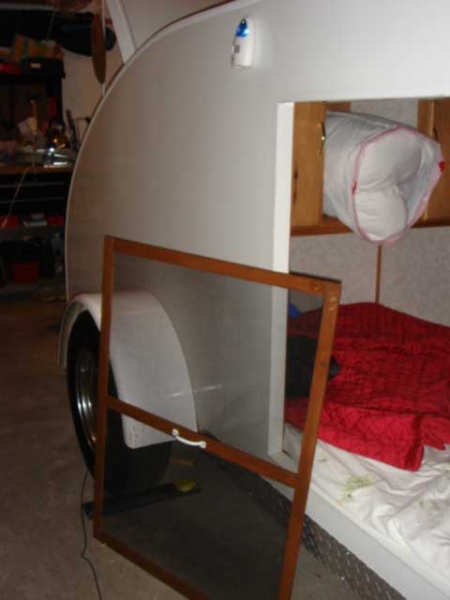 Custom homemade screen door