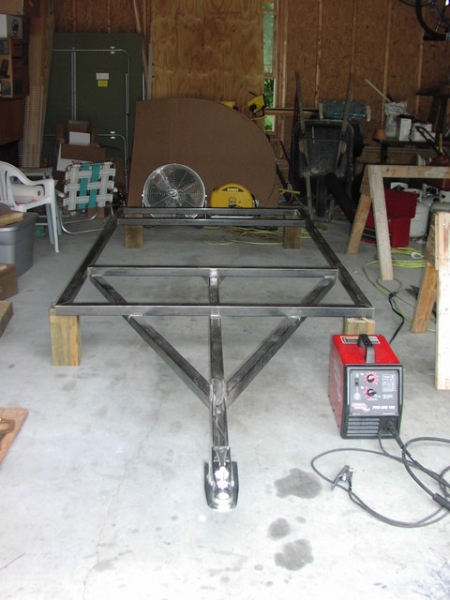 Coupler installed & my welding rig.