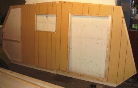 First wall panel/insulated