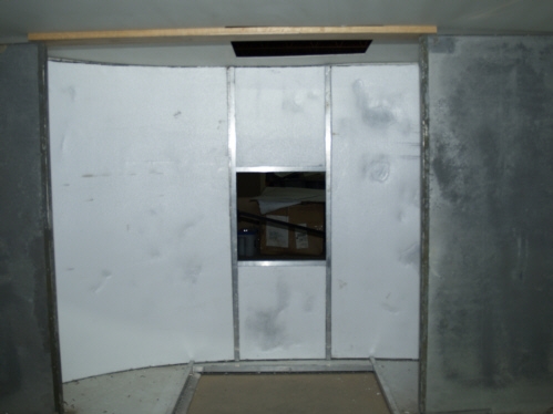 1/2" Foam Insulation over 1/8" Poly Sheet