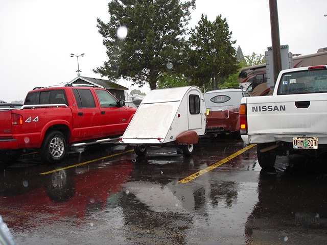 Really small TD Spotted at RV show, that's a VW SB Pickup/conversion