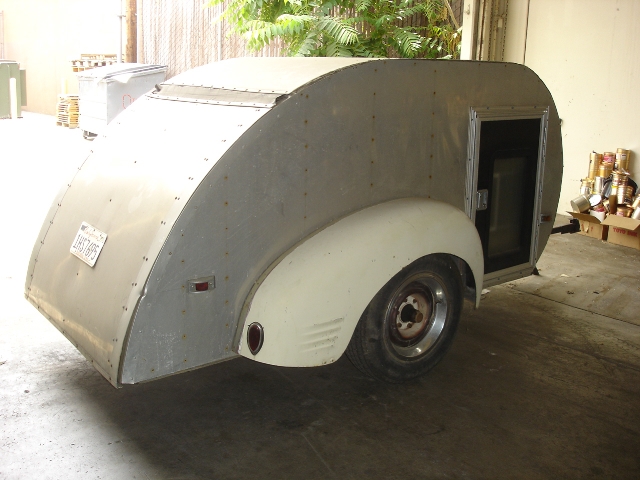 Home Built Teardrop Trailer