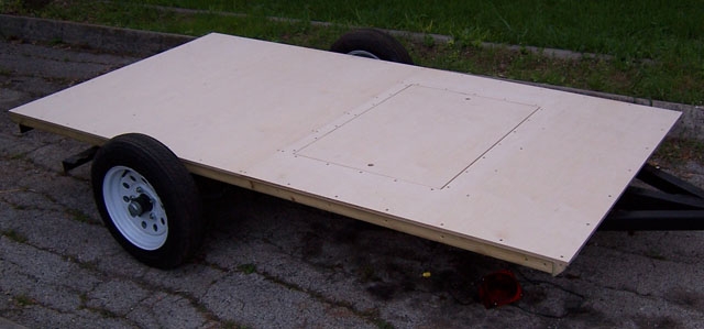 Floor on / 54"x104" / .5"Baltic birch