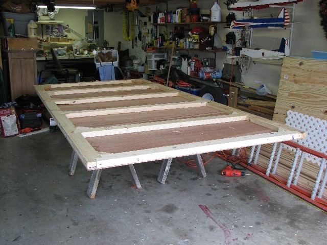 Subfloor framed