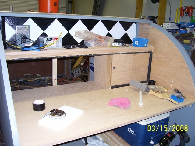 partial galley view