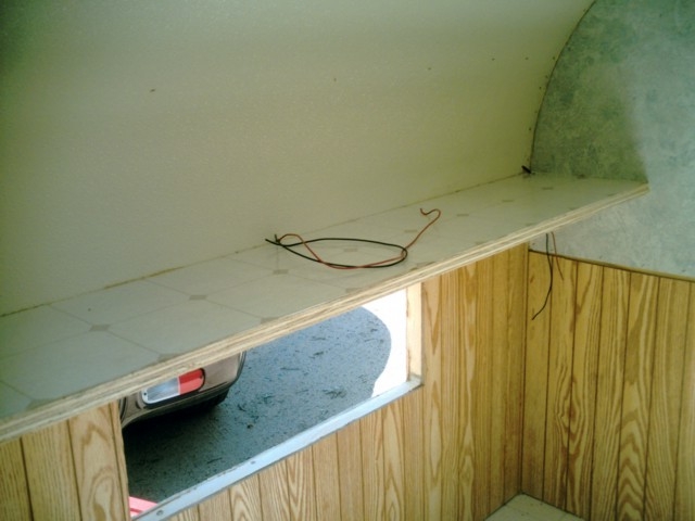 Wiring and Front Shelf