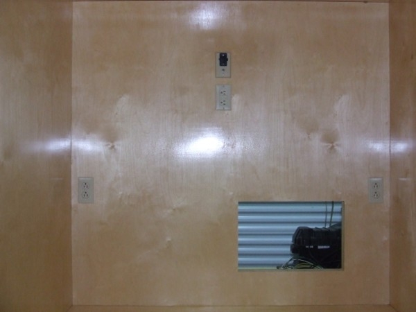 AC outlets installed