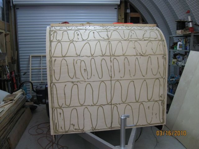 installing roof