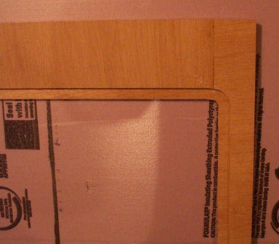 Door Spacer/Sealing Ring Corner Detail