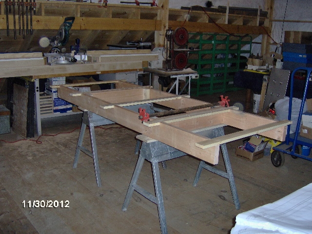 Support Frame Dry Fit Up