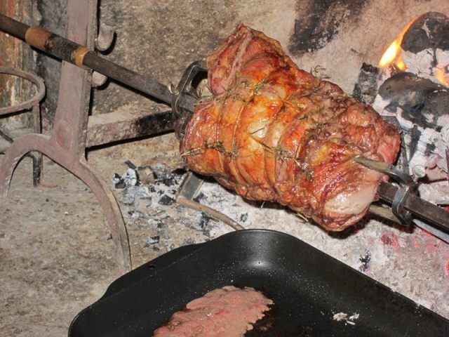 Lamb Roast Close Up