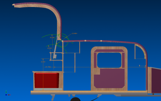 Hatch Actuator Extended