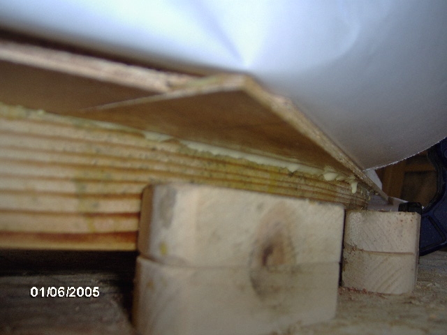 Lap Joint Glue Squeeze