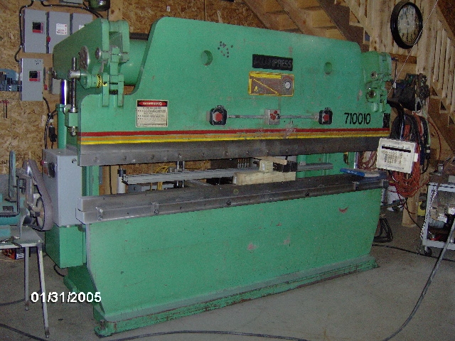 100 ton Press Break