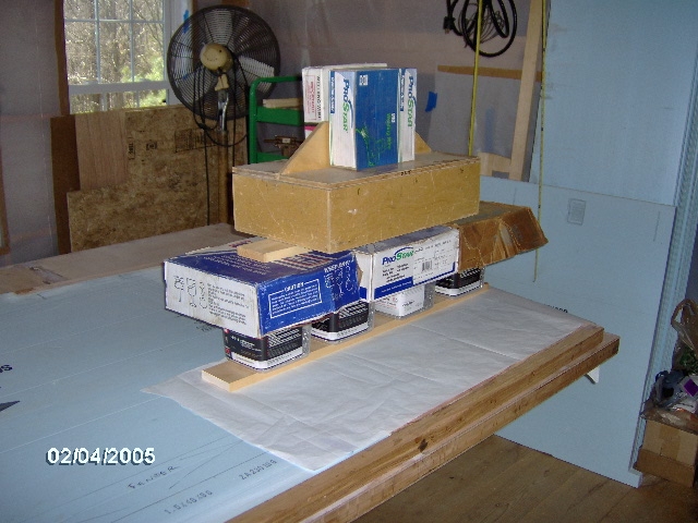 Street Wing Table Block Glued