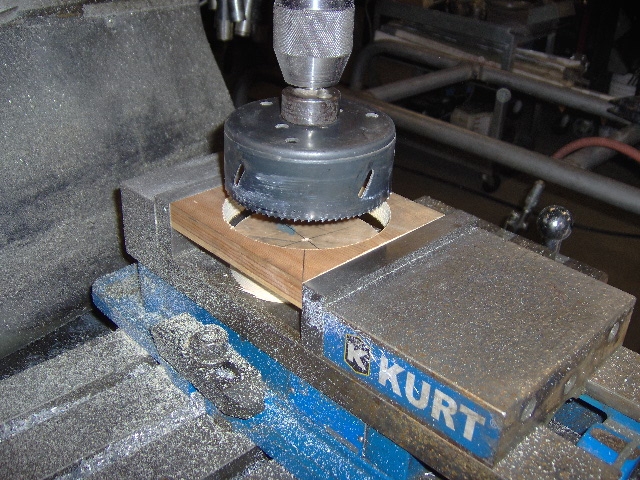 Fan Block Hole Saw Thru