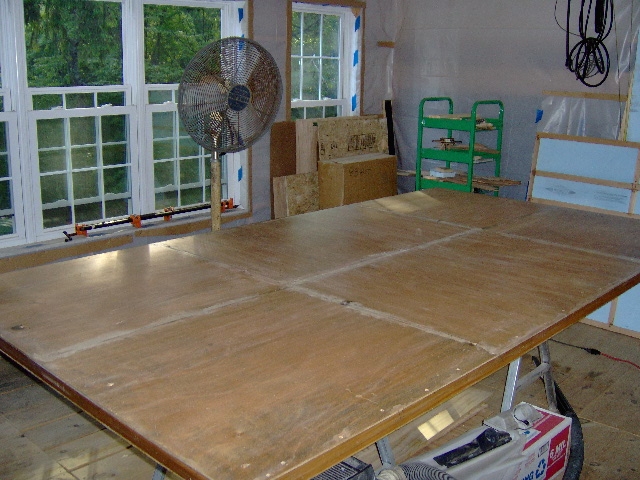 Floor Bottom Scuffed 220 grit