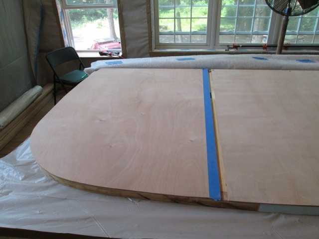 Curb Side Galley Skin Glue Up