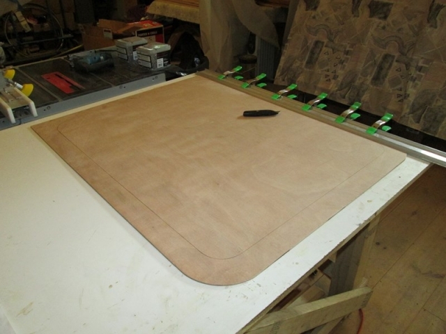 Scoring Door Flange Cut