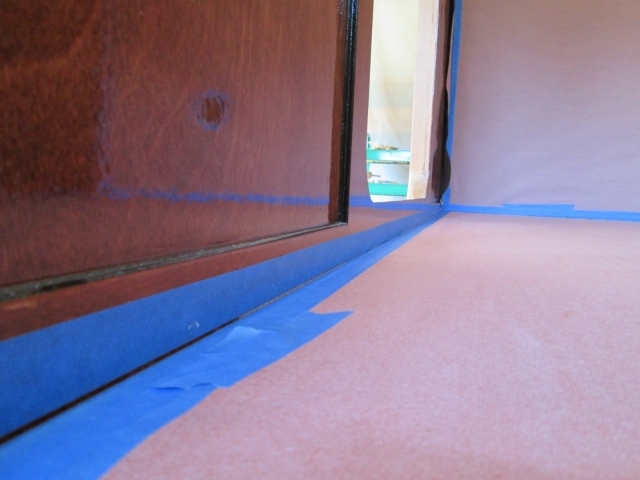 Inside Curb Wall