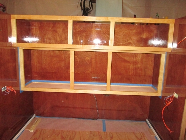 Upper Rear Cabinet Dry Fit